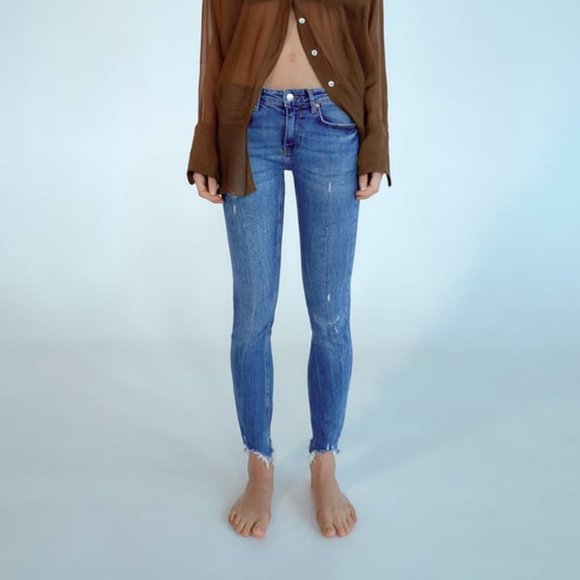NWT Zara ZW THE SKINNY JEANS - Picture 1 of 10